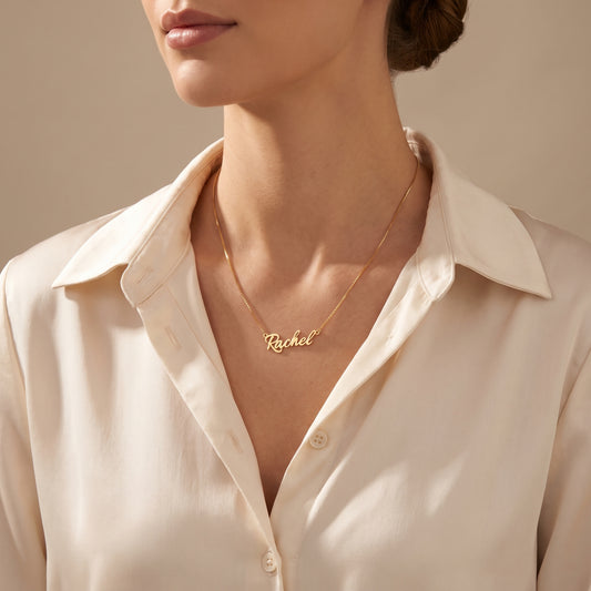 The Signature Nameplate Necklace