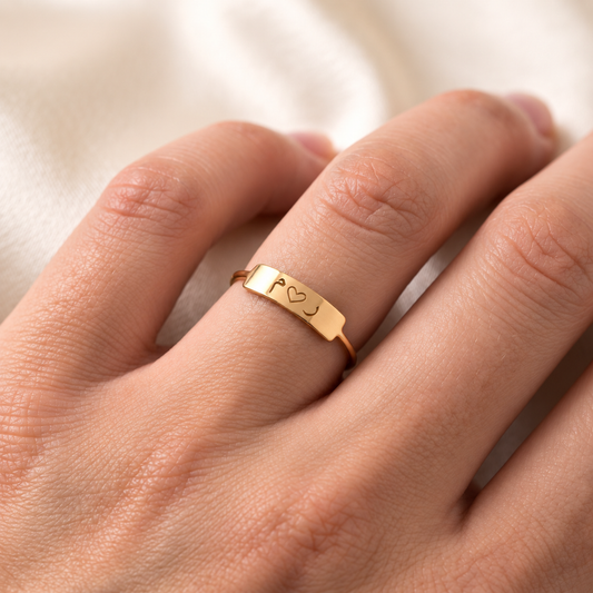 Personalized Initial Ring